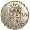 1 флорин 1958 год.Елизавета II.Фиджи. 