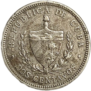 2 сентаво 1915 год.Куба. 