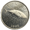 2 куна 2005 год.Тунец.Республика Хорватия. 